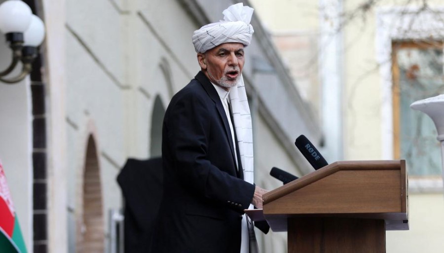 Afghan President Ghani Dismisses Rival Abdullah